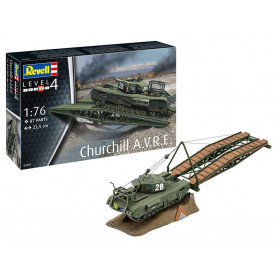 Churchill A.V.R.E. Kit complet - 1/76 - REVELL 63297