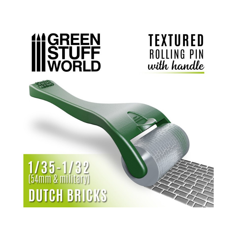 Rouleau de structure briques - Green Stuff World 10490