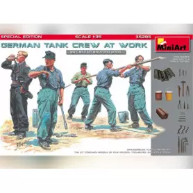 Equipe de mécaniciens de char allemands 1930-1940 - échelle 1/35 - MINIART 35285