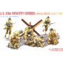 29th U.S. Infantery Omaha Beach D-Day Normandy 1944 - 1/35 - DRAGON 6211