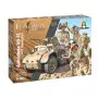 Voiture blindée AB 41 avec Bersaglieri El Alamein - 1/35 - ITALERI 6591