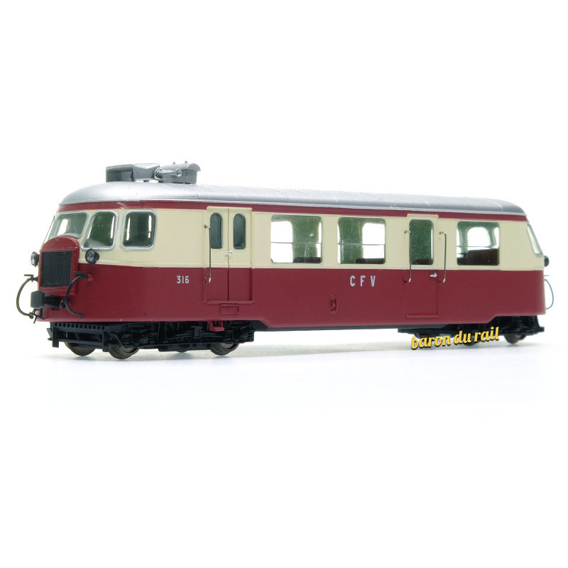 Autorail BILLARD A80 D des CFV N°316 ép. IV - digital son - HOm 1/87 - REE VM-003S