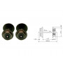 2x essieux Ø6mm - N 1/160 - FLEISCHMANN 20023