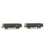 REE WB-487 - 2 Wagonnets de Draisine (Tombereau) Ep.III