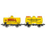 Set de 2 citernes SHELL JUPITER, PLM Ep. II - HO 1/87 - REE WB-705