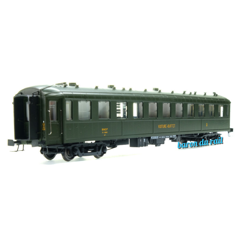 Voiture BACALAN Buffet B3r 54863 SNCF Ep.IIIb - HO 1/87 - REE VB-373