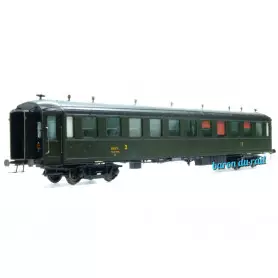 Voiture BACALAN 3ème classe C11myfi 12452 SNCF Ep.IIIa - HO 1/87 - REE VB-369