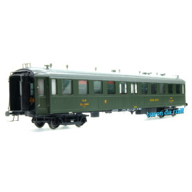 Voiture BACALAN Buffet C4s12418 PLM Ep.II - HO 1/87 - REE VB-367