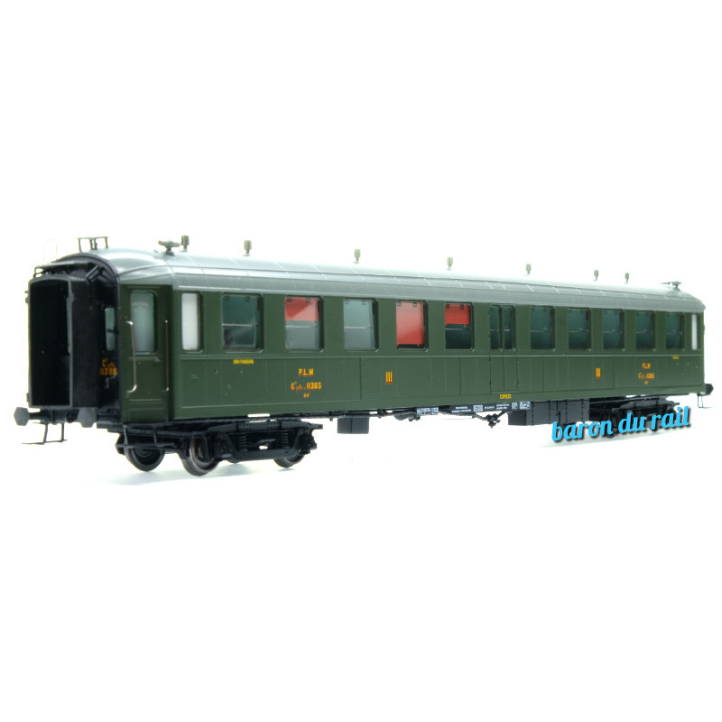 Voiture BACALAN 3ème CL C11yfi 11365 PLM Ep.II - HO 1/87 - REE VB-366