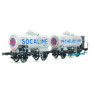 Set de 2 citernes PECHELBRONN et SOCALINE, AL Ep. II - HO 1/87 - REE WB-704