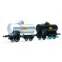 Set de 2 citernes SHELL, SNCF Ep. III - HO 1/87 - REE WB-706