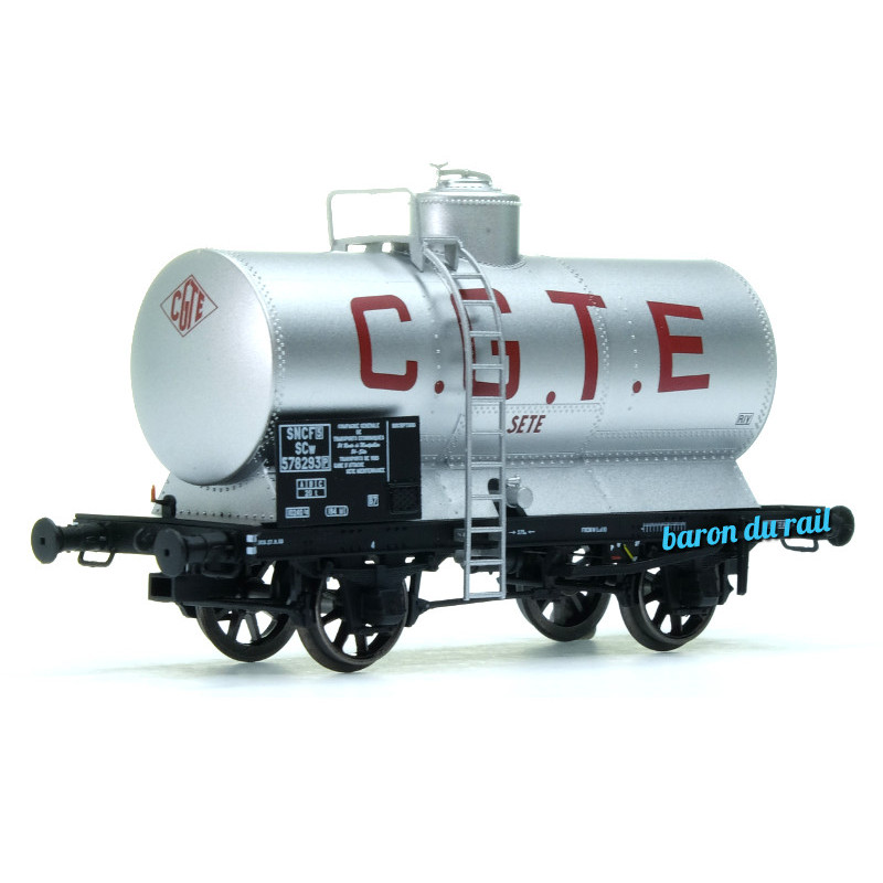 Wagon citerne C.G.T.E, SNCF EP. III - HO 1/87 - REE WB-709