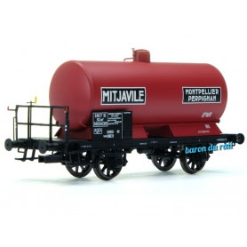 Wagon citerne MITJAVILLE, SNCF EP. III - HO 1/87 - REE WB-711