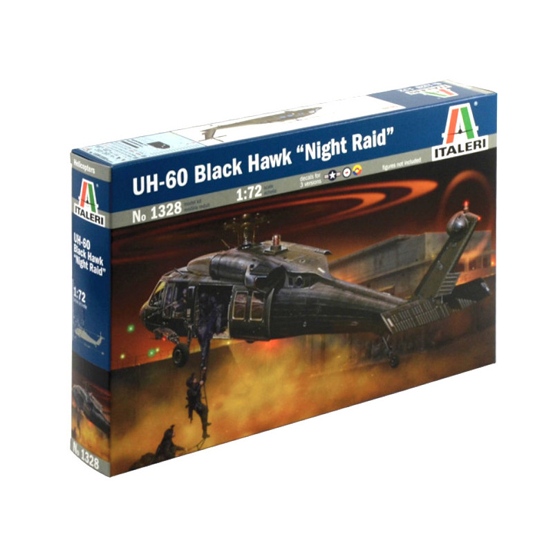 UH-60/MH-60 Black Hawk - échelle 1/72 - ITALERI 1328