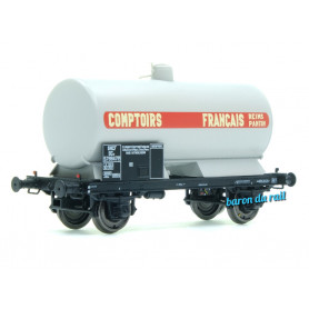 Wagon citerne COMPTOIR FRANÇAIS, SNCF EP. III - HO 1/87 - REE WB-712