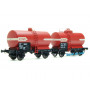 Set de 2 citernes ADAMS, SNCF Ep. III - HO 1/87 - REE WB-714
