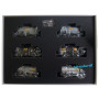 Set REE COLLECTION de 6 citernes SHELL, SNCF Ep. III - HO 1/87 - REE WB-722