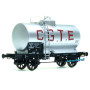 Wagon citerne C.G.T.E, SNCF. EP. III - HO 1/87 - REE WB-717