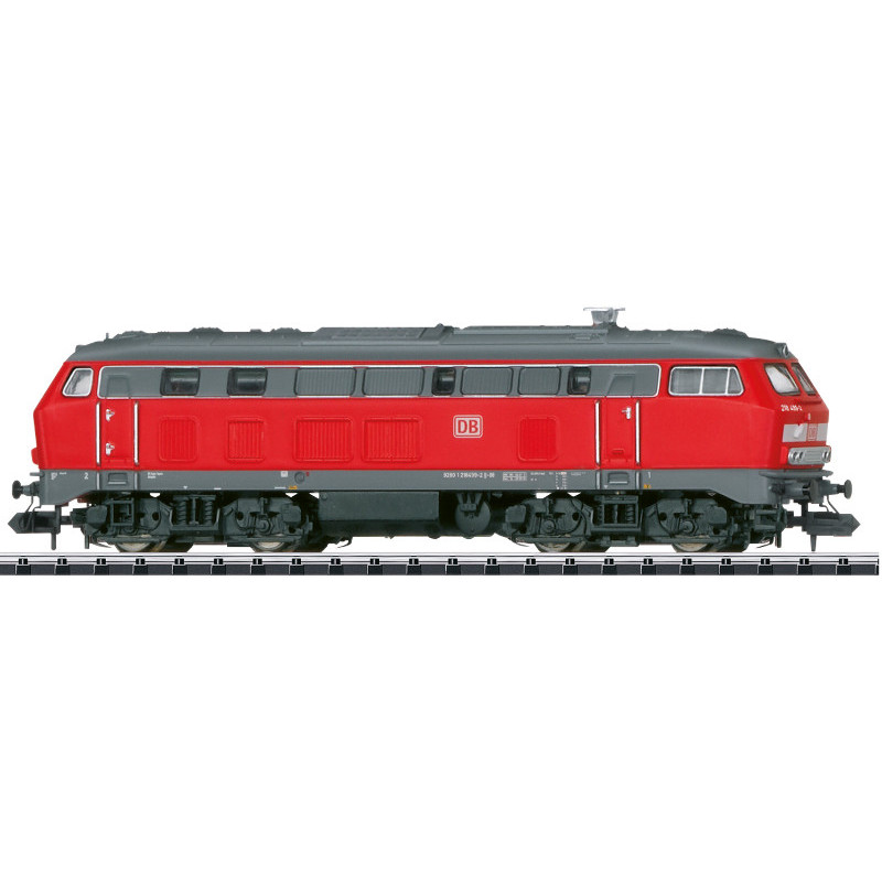 Locomotive diesel série 218 digitale sonore DB ép VI - N 1/160 - MINITRIX 16823