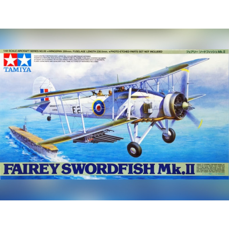 Fairey Swordfish Mk.II - 1/48 - Tamiya 61099