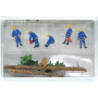 Equipe d'élagage - HO 1/87 - PREISER 10609
