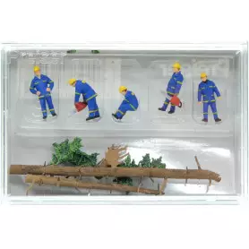 Equipe d'élagage - HO 1/87 - PREISER 10609