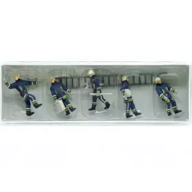 Pompiers en intervention - HO 1/87 - PREISER 10484