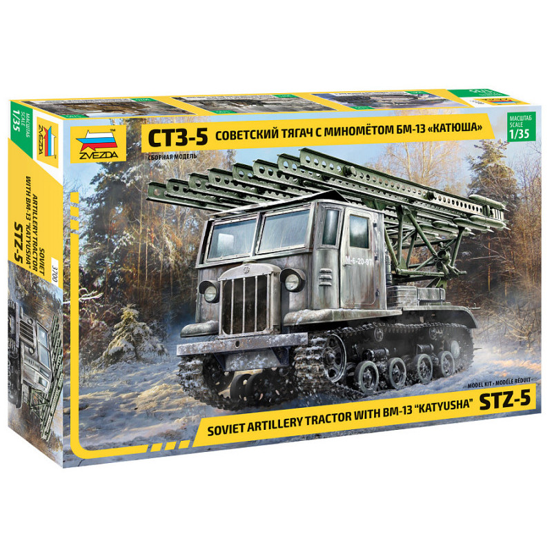 STZ-5 avec MRL BM-13 Katyusha - 1/35 - ZVEZDA 3700