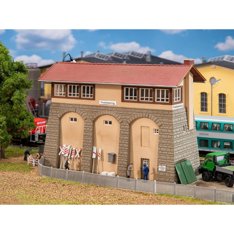 Poste d'aiguillage Sonnheide - HO 1/87 - Faller 120115