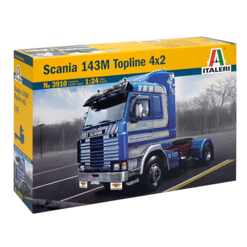 Maquette Scania 143M Topline - échelle 1/24 - ITALERI 3910