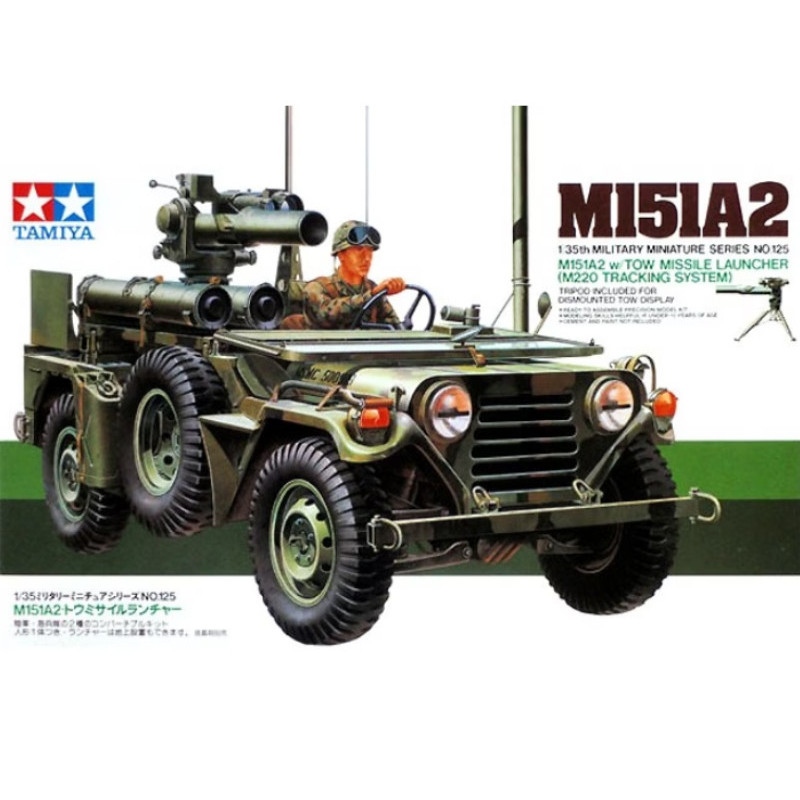 M151A2 et lance-missiles TOW - 1/35 - Tamiya 35125