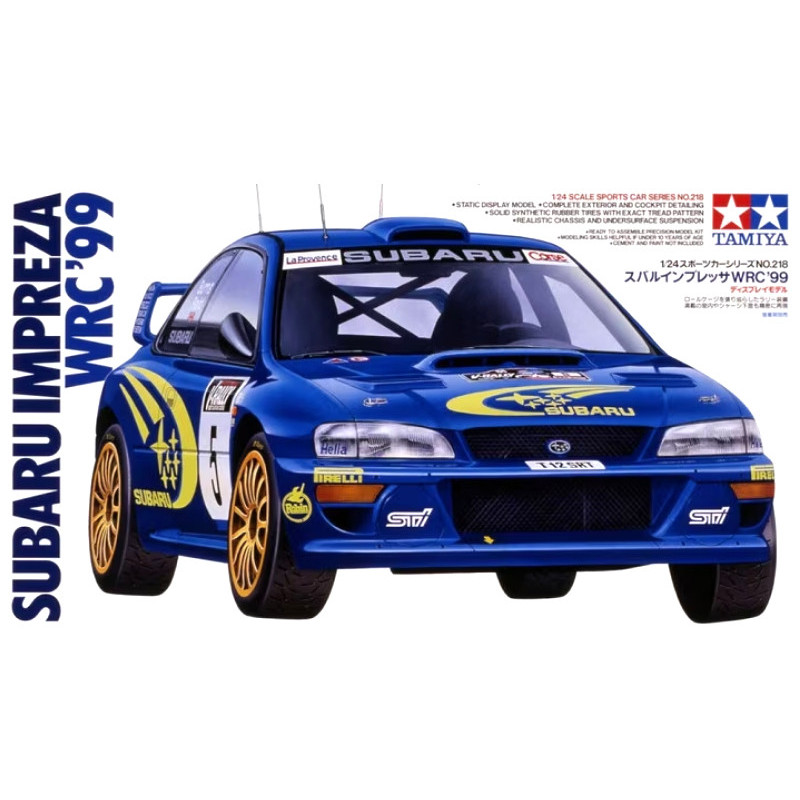 Subaru Impreza WRC 99 - échelle 1/24 - TAMIYA 24218