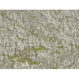 Feuille de rocher à froisser XL 61 cm x 34,5 cm - toutes échelles - NOCH 60311