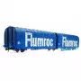 Wagon bâché 3 essieux Lailps Flumroc, ép. IV SNCF - HO 1/87 - JOUEF HJ6238