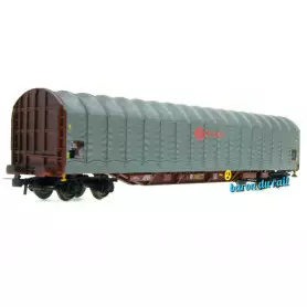 Wagon bâché Rils Ermewa, ép. VI SNCF - HO 1/87 - JOUEF HJ6276
