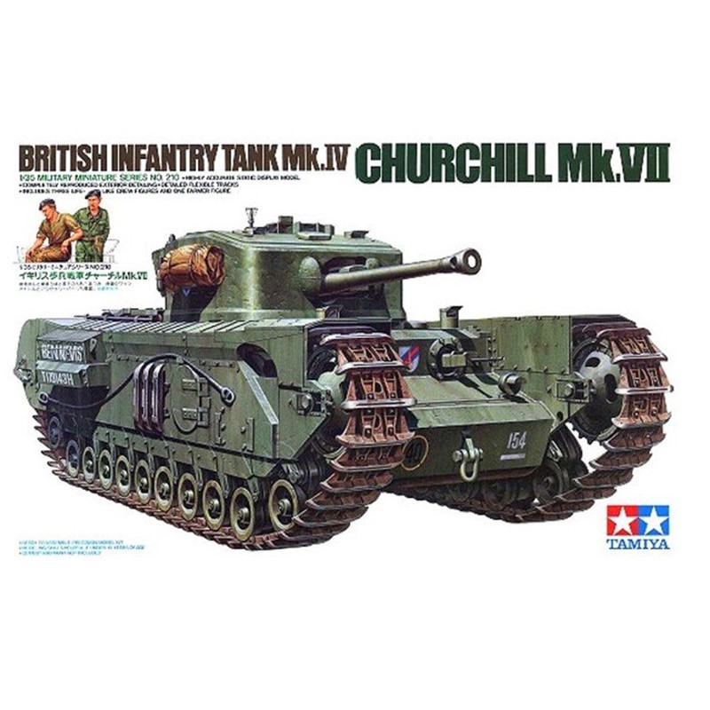 Churchill Mk.VII WWII - 1/35 - Tamiya 35210