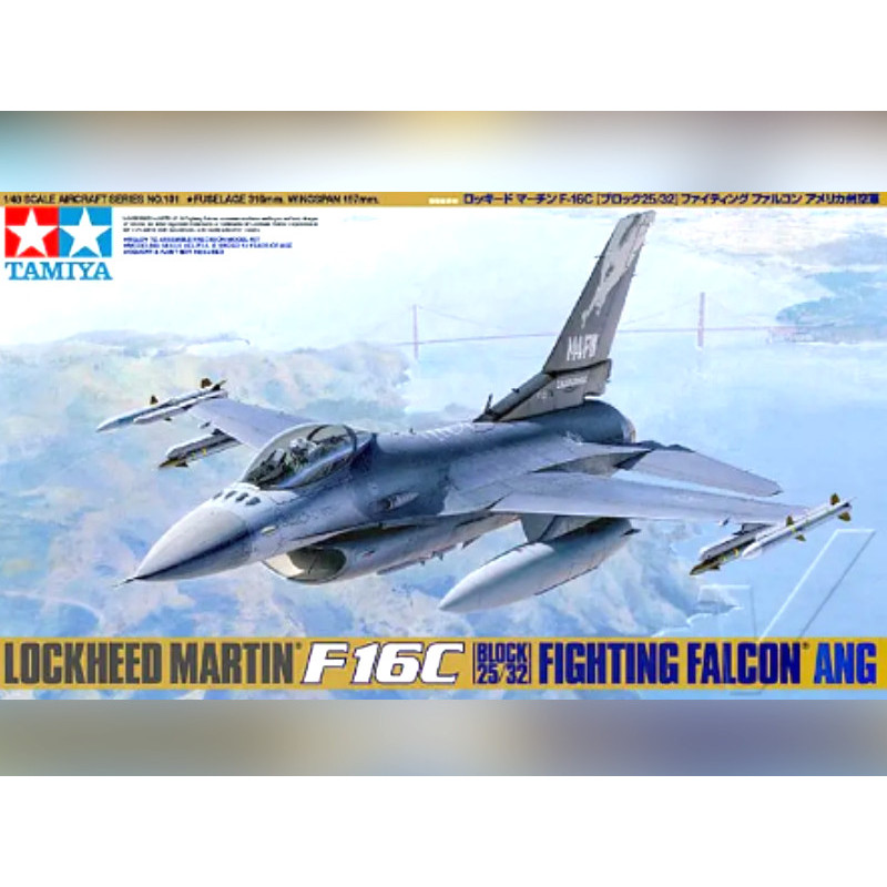F-16C Block 25/32 ANG - 1/48 - Tamiya 61101