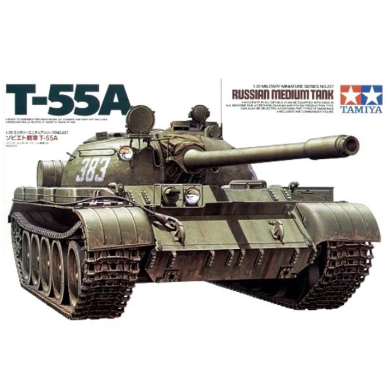 Char russe T-55A - 1/35 - Tamiya 35257