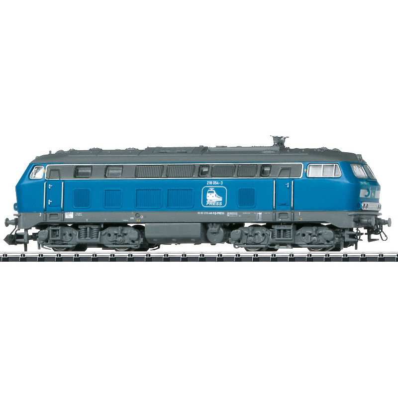 Locomotive diesel série 218 digitale sonore ép VI - N 1/160 - MINITRIX 16824