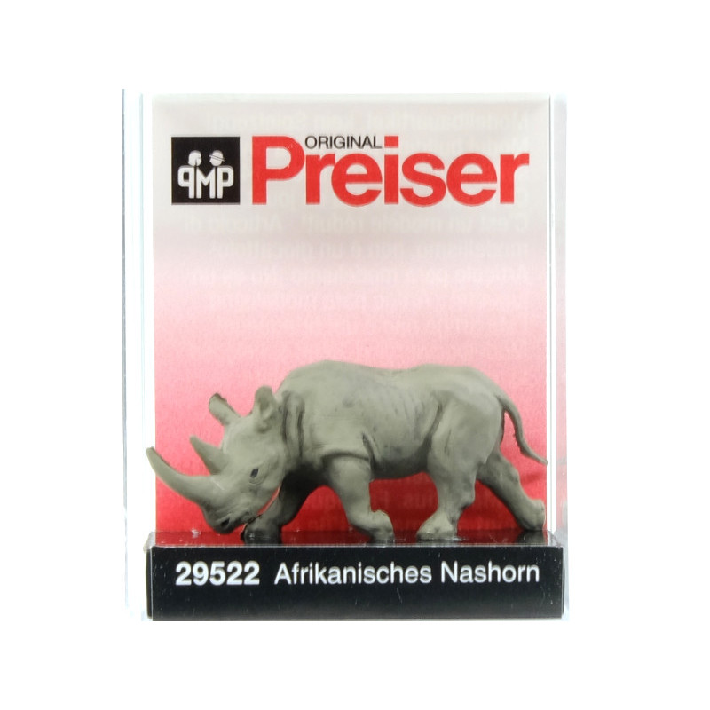 Rhinocéros - HO 1/87 - PREISER 29522