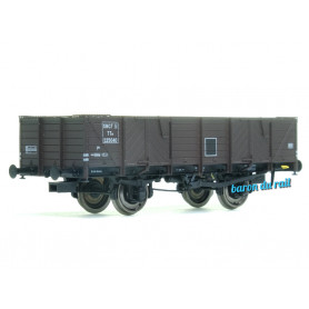 Tombereau ex-PLM brun SNCF ép. IIIa - HO 1/87 - REE WB-818