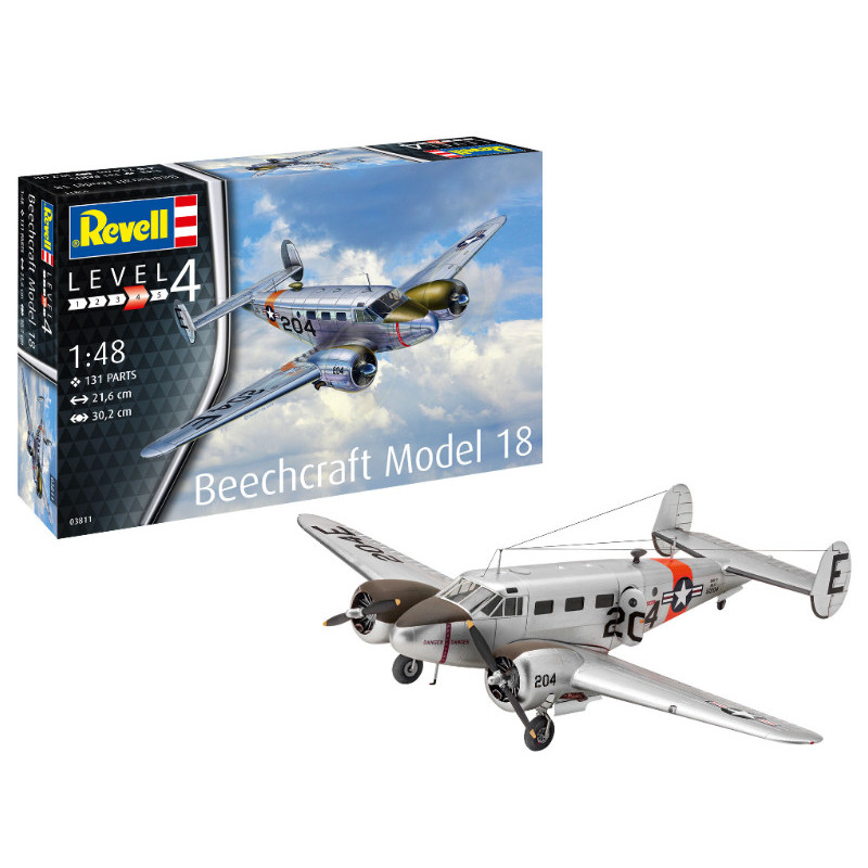 Beechcraft Model 18 - 1/48 - REVELL 03811