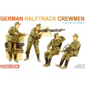 Équipiers allemands Halftrack - 1/35 - DRAGON 6193