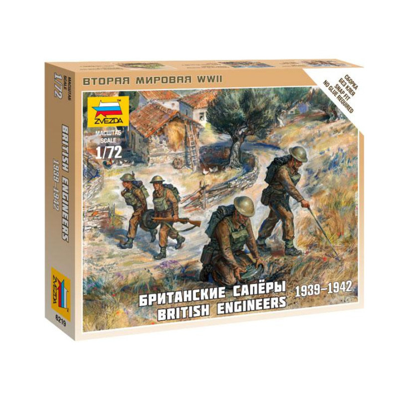 ZVEZDA 6219 - 1/72 - Sapeurs britanniques
