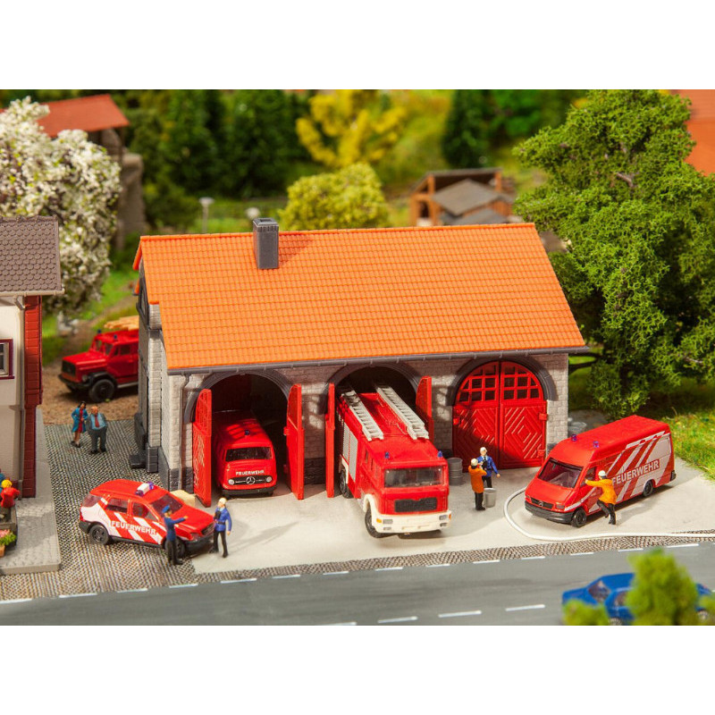 Caserne de pompiers - N 1/160 - FALLER 222209