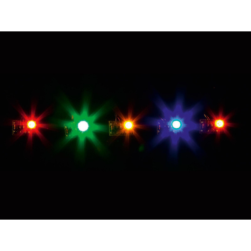 5x LED colorées - HO et N - FALLER 180652