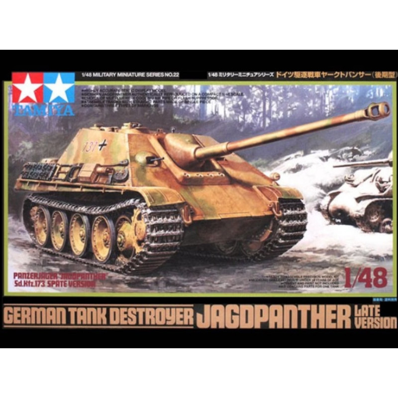 Chasseur de chars allemand Jagdpanther - 1/48 - Tamiya 32522