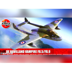 De Havilland Vampire FB.5/FB.9 - 1/48 - AIRFIX A06108