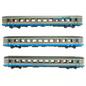 Set 3 voitures Corail TER Interloire ép. V - SNCF - HO 1/87 - LS Models 41204