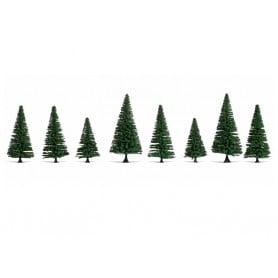 8x sapins - HO 1/87 - NOCH 25640